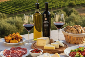 Chania: Sabores Cretenses – Degustação de Vinhos, Azeite, Mel e Queijos