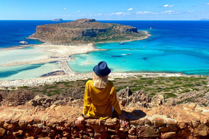 De Chania/Kissamos: passeio off-road pela lagoa de Balos, trilha panorâmica e mergulho
