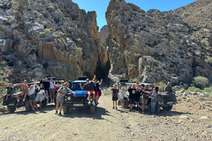 Kreta: Trypiti Beach Off-Road South Tour med frokost og vin