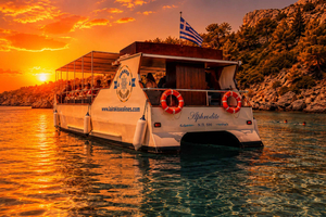 Faliraki : croisière au coucher du soleil avec Aperol, bières et vin à volonté
