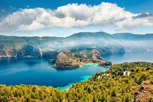 Au départ d'Argostoli : Excursion côtière à Céphalonie - Circuit des points forts
