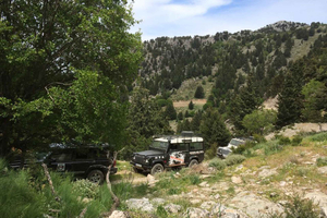 De Chania: Safári de Land Rover nas Montanhas Brancas