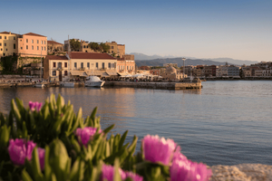 Z Heraklionu: Miasto Chania, jezioro Kournas i wycieczka do Rethymno