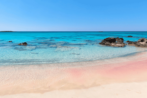 Héraklion : journée à la plage d'Elafonissi et transfert