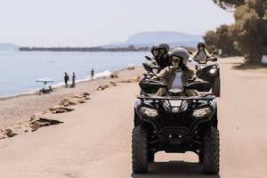 Fra Kolymvari: Vejen til det gamle Diktyna med Quad Safari