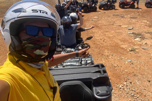 Vanaf Malia: quadtour met zwemstop en maaltijd