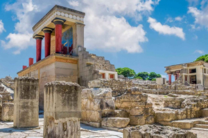 Depuis Réthymnon : visite guidée du palais de Knossos et d'Héraklion