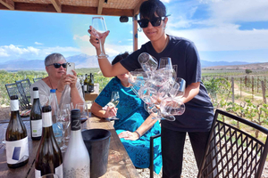 Heraklion: Kretische Weinverkostung Tour & Gourmet Mittagessen