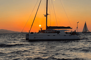 Heraklion: Dia Island Sunset Boat Tour with Dinner
