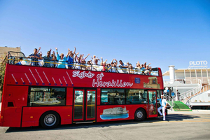 Heraklion: Hop-On Hop-Off Bus Tour with Audio Guide
