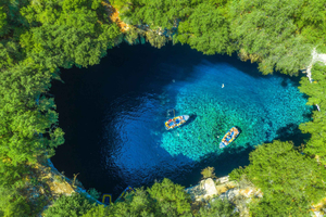 Kefalonia Highlights Tour & Boat Ride in Melisani from Skala