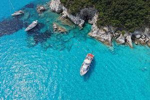 Petriti : croisière à Paxos et Antipaxos (transfert inclus)