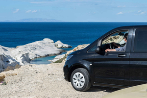 Plaka: Milos Highlights Private Tour with Hotel Pickup