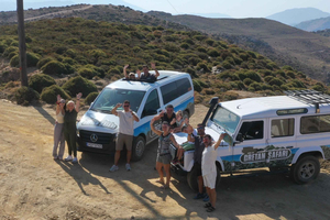Rethymno: Safári de Land Rover de dia inteiro a Preveli