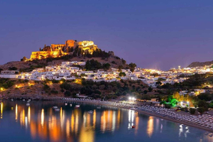 Rhodes: Lindos by Evening with 4 Hours Free Time
