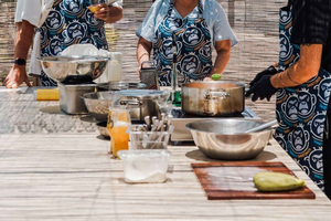 Santorini: Cooking Class with a Chef at the Ftelos Brewery