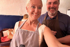 Santorini Family Farm Food & Wine Tour with Cooking Class