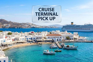 Spacer po Mykonos w małej grupie z odbiorem z terminala statków pasażerskich
