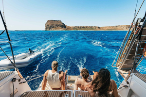 Small Groups: Balos Gramvousa Sailing Cruise with Lunch