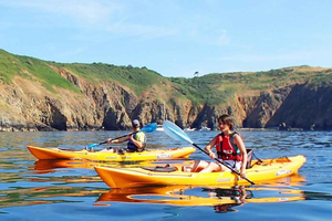 Sark: Guided Kayak Tour with Equipment