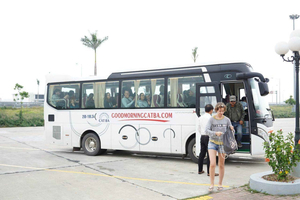 Bus ticket Cat Ba - Hanoi ( Bus+Veerboot ) - Best verkopend