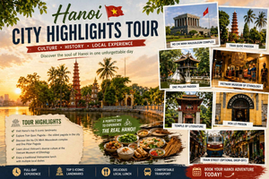 Discover Hanoi City Tour with 5 Famous Attractions