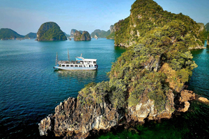 Halong Bay: Day Cruise with Caves, Kayaking & Sunset Party