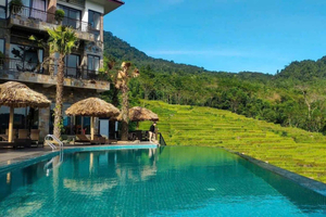 Hanoi: 2 day-Pu Luong–Trekking, Resort & balcony room