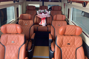 Hanoi: Limousine bus tickets to Ninh Binh- small group bus