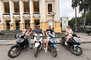 Hanoi uten manus – halvparten mat, halvparten byomvisning
