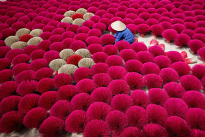 Hanoi Uoc Le Ancient Village or Incense Village, Hat Village