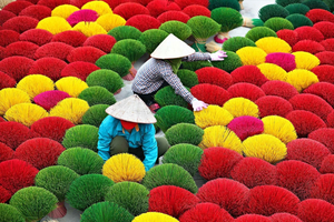 Ninh Binh From Hanoi Via Incense Village Small Group of 9