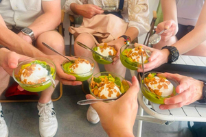 Desde Hanói: tour gastronómico privado en tren por la comida callejera de Hai Phong