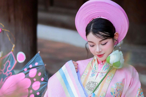 noleggio di costume reale vietnamita e fotografo professionista