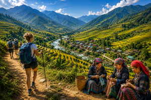 Sapa 2D1N Adventure with Fansipan & ethic villages