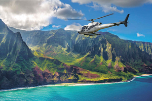 Air Kauai: lot helikopterem Ohana z drzwiami