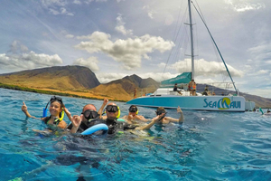 Desde Kaanapali Tarde de buceo en el oeste de Maui con bebidas