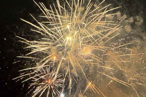 Honolulu: Crucero de 1 hora por los fuegos artificiales del viernes noche con bebidas