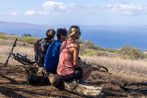 Kihei: gran tour guiado en bicicleta eléctrica de montaña