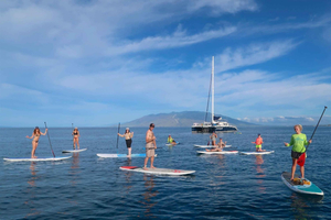 Maui: Lección Privada de Stand-Up Paddleboard Nivel Principiante