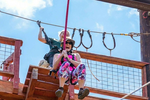 Oahu: Aerial Adventure, Climbing, & Freefall Experience