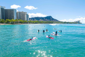 Oahu: Waikiki Private Surf Lesson For Groups (2 or more)