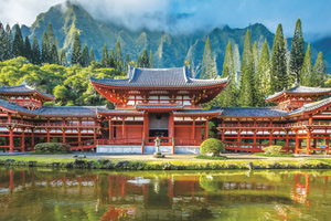 El legendario templo Byodo-In de Oahu y tour cultural histórico por Honolulu