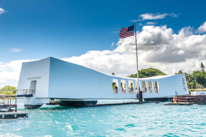 Pearl Harbor Arizona-tur fra HNL lufthavn