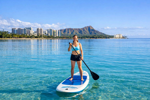 Stand-Up Paddleboard Adventure: Stunning views of Honolulu