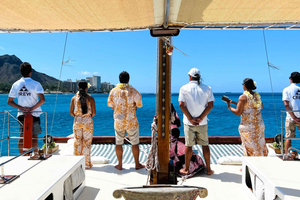 Waikiki: Authentic Hawaiian Cultural Sail (Afternoon Vibe)