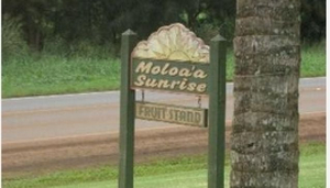 Moloaa Sunrise Fruit Stand