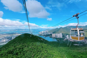 Hongkong: Privat tur til Lantau Island med kabelbane og afhentning