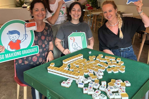Aprende a jugar al mahjong en la ciudad de Hong Kong