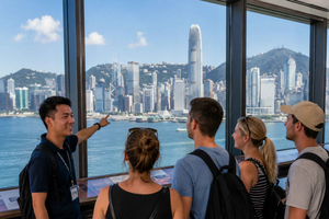 Hong Kong : visite guidée du musée d'art avec pause photos